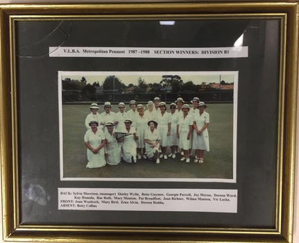 Kew Bowling Club VLBA Metropolitan Pennant Section Winners Division B1