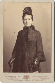 Photograph - Cabinet Card, Mrs Merritt, 1881-1891