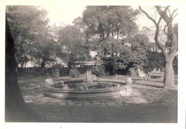 Photograph - Digital Image, The Fountain, Front Garden, Methodist Ladies' College, 2020