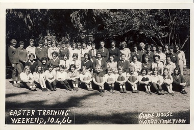 Photograph - Digital Image, Easter Training Weekend, Guides House, Yarra Junction, 1966, 2020