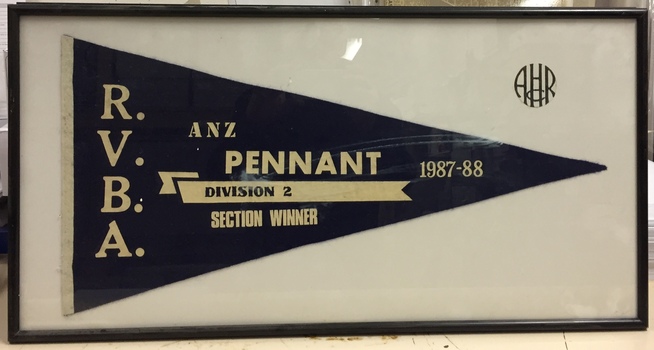 RVBA ANZ Pennant Division 2 Section Winner 1987-88