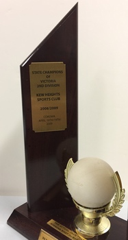 Kew Heights Sports Club State Champions of Victoria 2nd Division 2008/2009