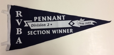 RVBA Pennant Division 2 Section Winner 2008-2009
