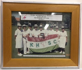 VLBA Metropolitan Pennant Premiership Winners Division C Season 2000-2001