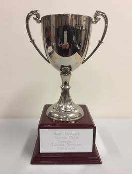 Kew Heights Tennis Club Ladies' Singles Champion