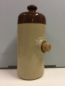 Functional object - Earthenwear hot water bottle