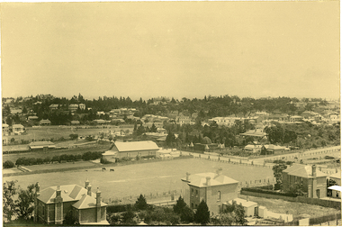 Photograph, J F C Farquhar, Bird's Eye View Looking West, 1891