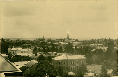 Photograph, J F C Farquhar, Bird's Eye View Looking North, 1891