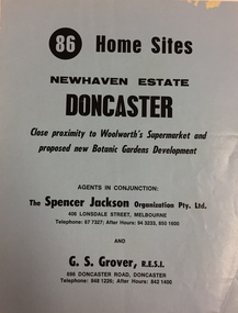 Subdivision Plan - New Haven Estate, Doncaster