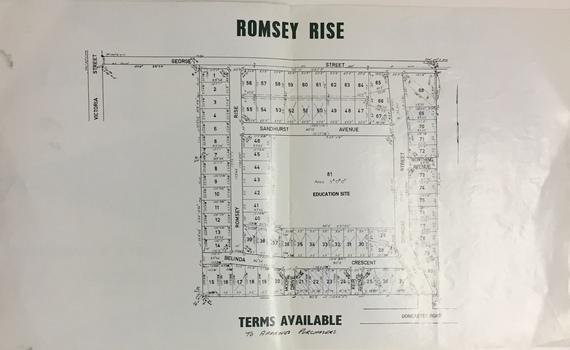 Pages 2&3 - Subdivision Plan: Romsey Rise, Doncaster East