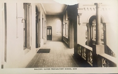 Balcony, Xavier Preparatory School, Kew