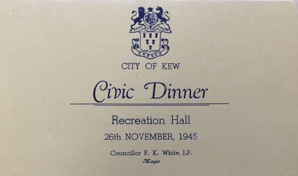 Civic Dinner