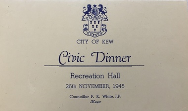 Civic Dinner