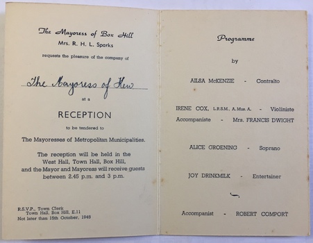 Reception