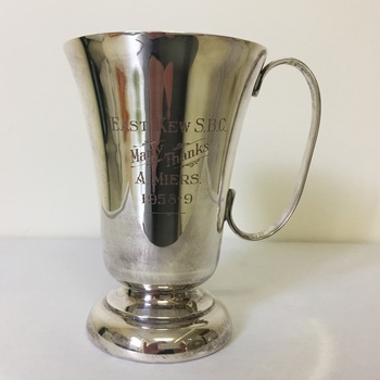 Silver Plate Trophy Cup