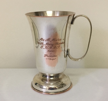 Silver Plate Trophy Cup
