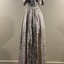 Formal Silk Brocade Gown
