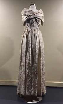 Formal Silk Brocade Gown