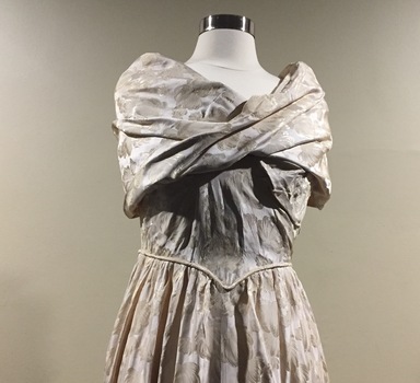 Bodice - Formal Silk Brocade Gown
