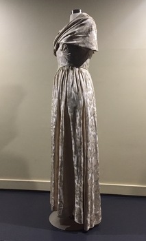 Formal Silk Brocade Gown