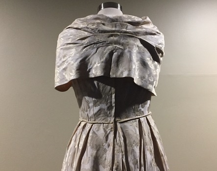 Formal Silk Brocade Gown