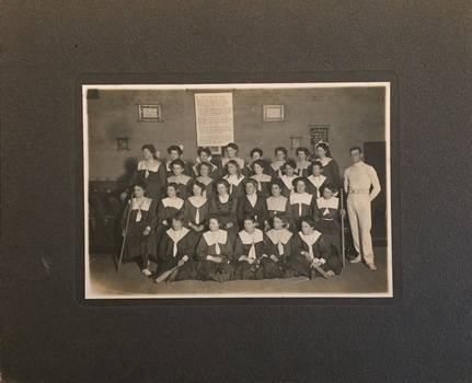 Photograph: Kew Baptist Church Physical Culture Class