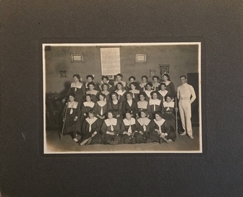 Photograph: Kew Baptist Church Physical Culture Class