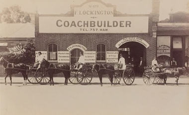 Photograph: F Lockington, Coachbuilder