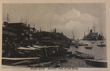 Port Said – General view of the quay