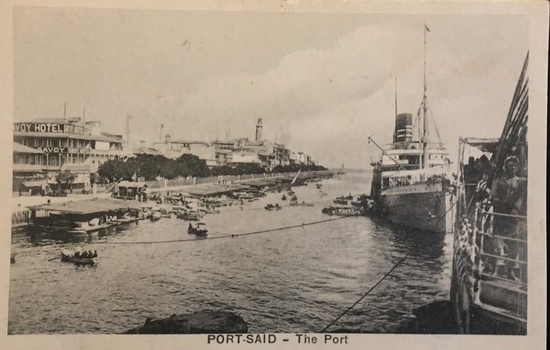 Postcard: Port Said - The Port