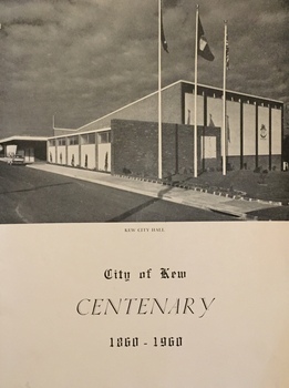 Booklet: City of Kew Centenary 1860-1960