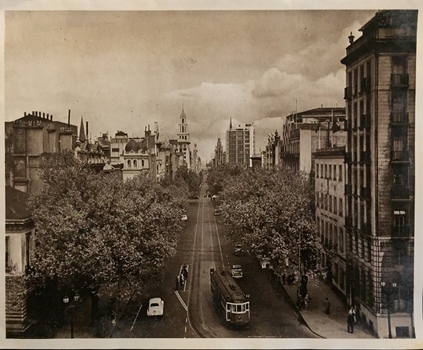 Greeting Card - View of Melbourne
