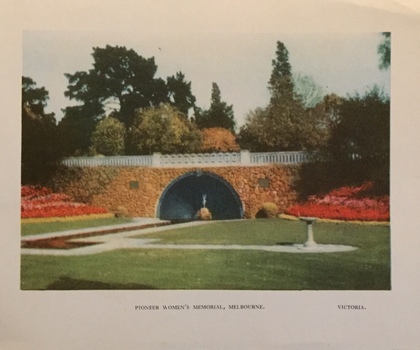 Print: Pioneer Women's Memorial