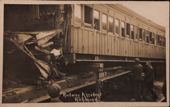 Postcard: Railway Accident, Richmond