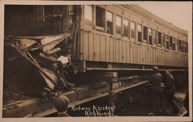 Postcard: Railway Accident, Richmond