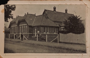 Postcard: State School, Kew