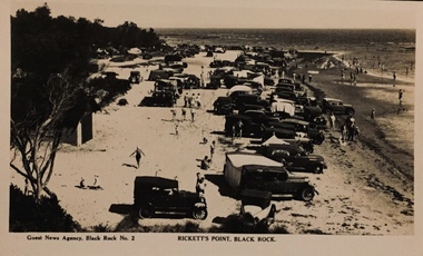 Postcard: Rickett's Point, Black Rock