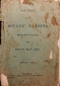 Guide to the Botanic Gardens Melbourne, with Route Map etc