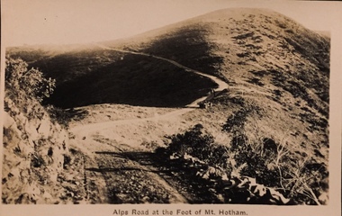 Alps Road at the Foot of Mt Hotham