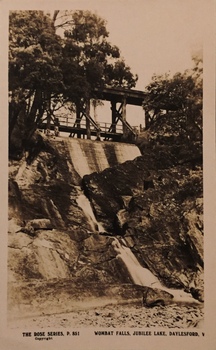Wombat Falls, Jubilee Lake, Daylesford