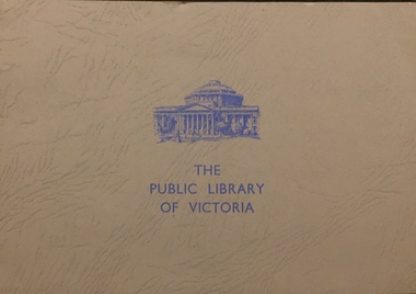 The Public Library of Victoria