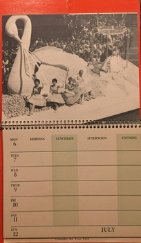 Melbourne in Carnival Mood - Appointment Calendar for 1959