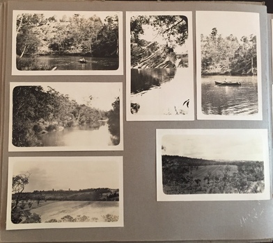 Photo Album - Page 6 - Yarra River, Kew [date illegible]''