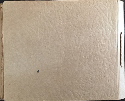 Photograph album : Back cover