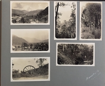 Photograph album - page 7 - 'Harrietville [illegible]'