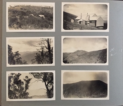 Photograph album - page 8 - 'Mt Feathertop'