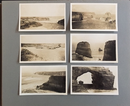 Photograph album - page 13 - [Untitled but Port Campbell and environs]