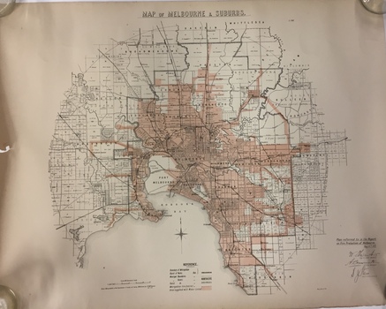 Map of Melbourne & Suburbs