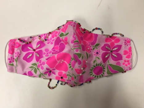 Accessory: Hand Decorated Covid-19 Mask