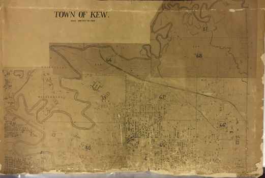 Map: Town of Kew